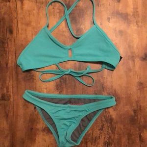 Teal Jolyn Bikini Set